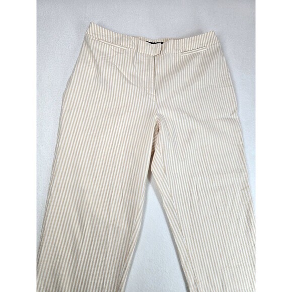 Piazza Sempione Pants Women’s It 48, Size XL 10, 12 Brigitte Striped‎ Trousers - Picture 4 of 10